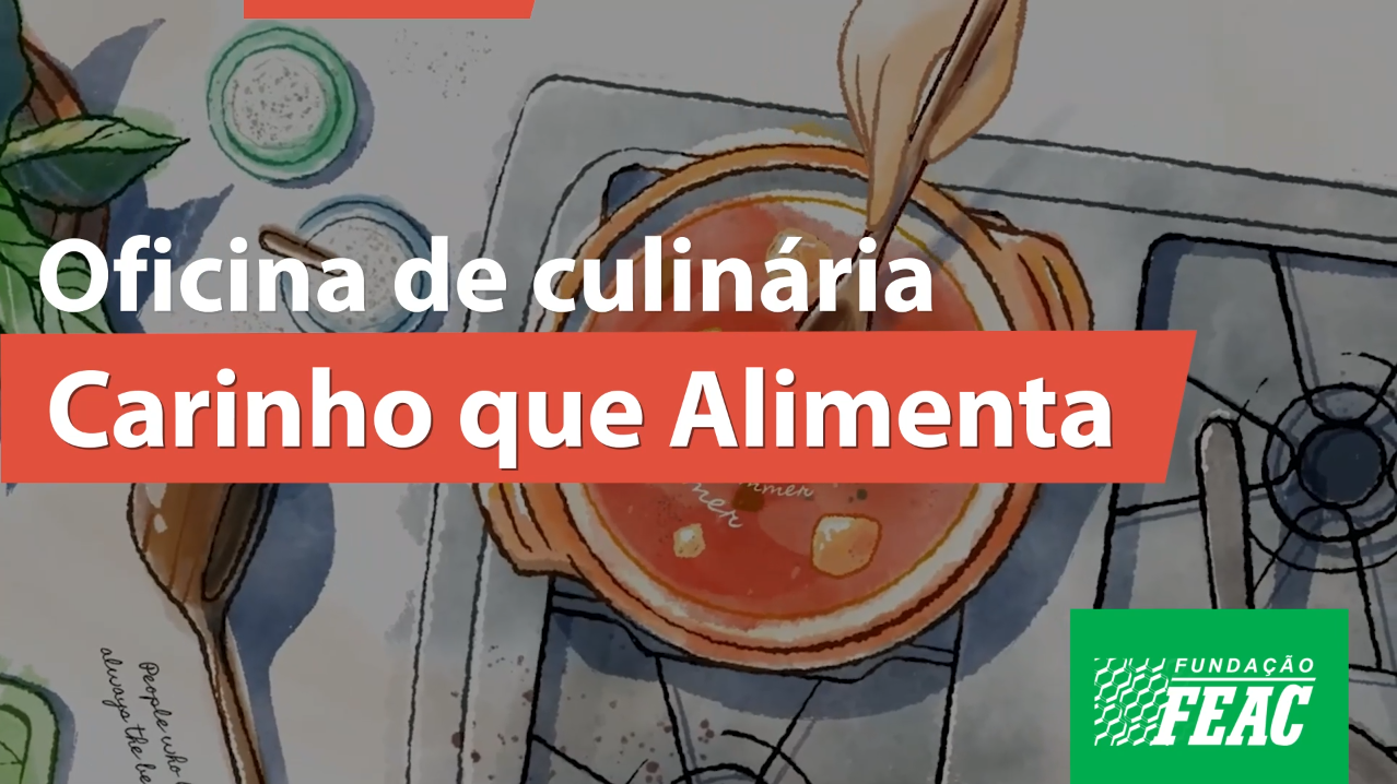 Oficina culinária Carinho que Alimenta