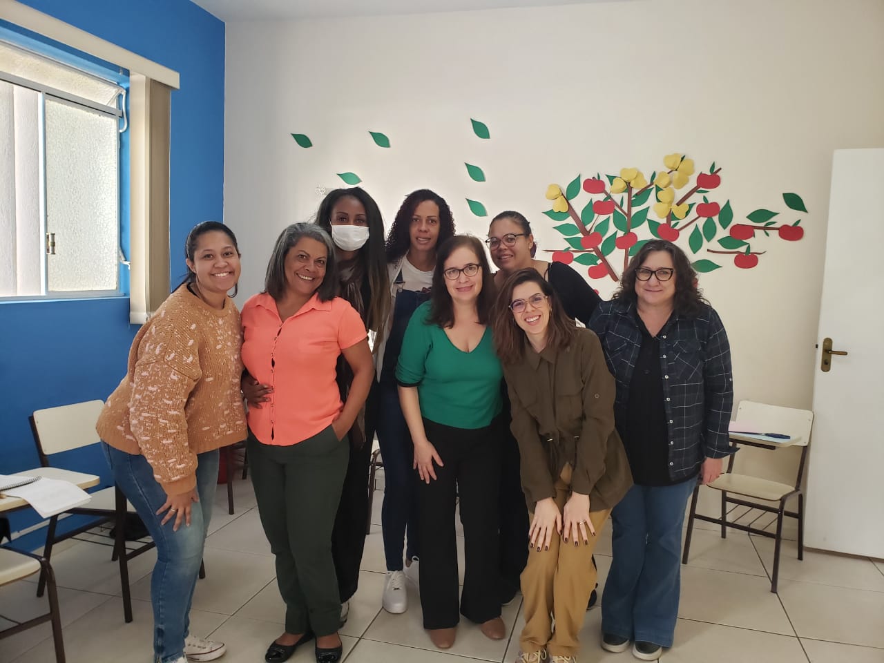 Encontro do grupo do projeto T-Sendo Redes.