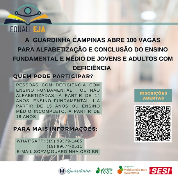 Informações projeto Equali EJA