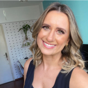 Carol Rodrigues, jornalista, radialista, gestora de conteúdo da Rádio CBN Campinas e vencedora do Grande Prêmio FEAC, em 2017