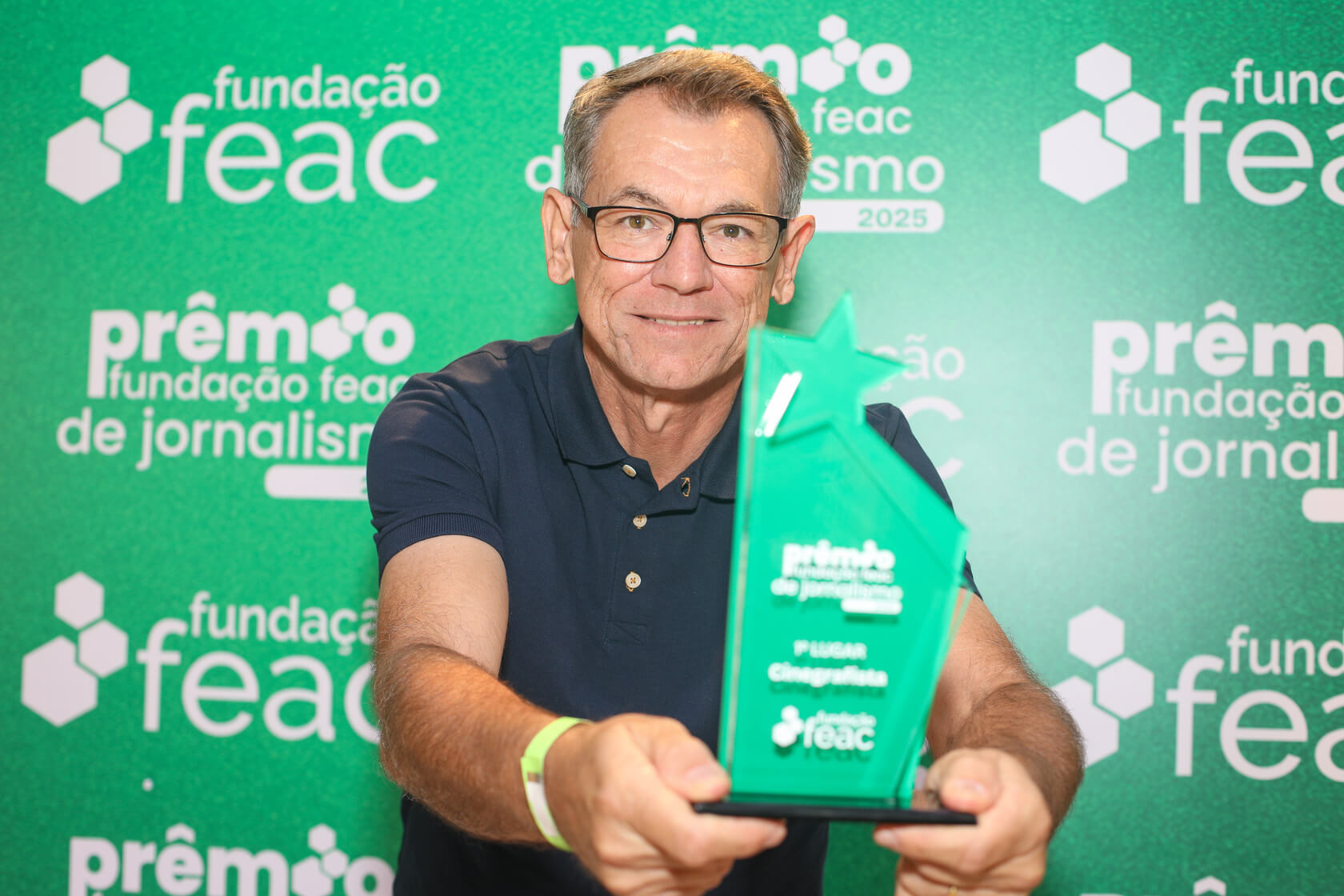 Vencedor Cinegrafista Vilson Smanhoto TV Band Campinas 1